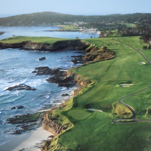 Pebble Beach Golf Links, Aerial 1